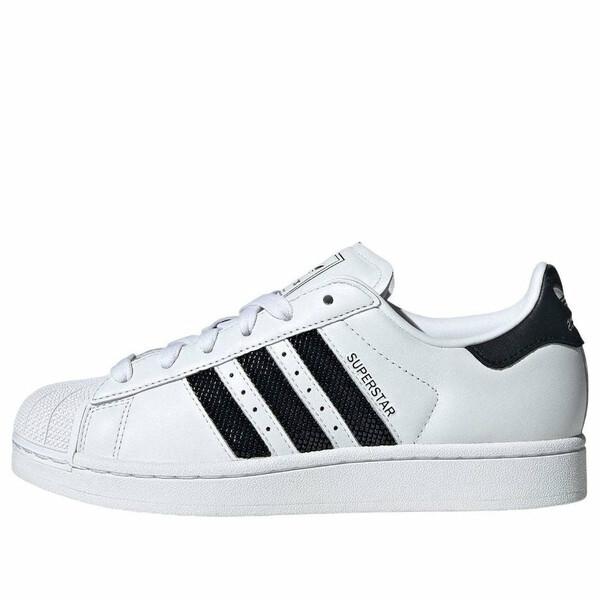 adidas アディダス レディース スニーカー  【(WMNS) adidas Superstar II \u0027Beaded White Black\u0027 JP9678】  大きさ US_8(25.0糎)