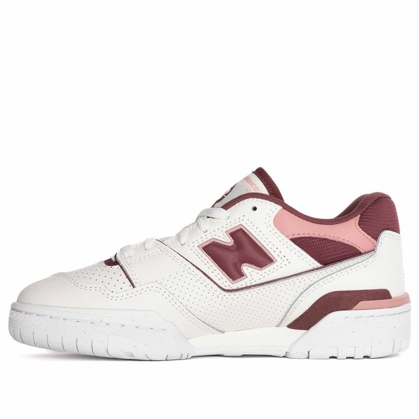 New Balance ニュー平衡にする レディース スニーカー White/Washed Burgundy 【(WMNS) New Balance 550 \u0027Washed Burgundy\u0027 BBW550DP】  大きさ US_6(23.0糎)