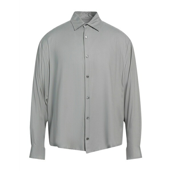 【送料無料】 アミ アレクサンドル マテュッシ メンズ シャツ トップス Shirts Grey｜asty