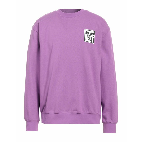【貨物輸送無料】 オベイ メンズ パーカー・スウェットシャツ アウター Sweatshirts Purple トップス-パーカー