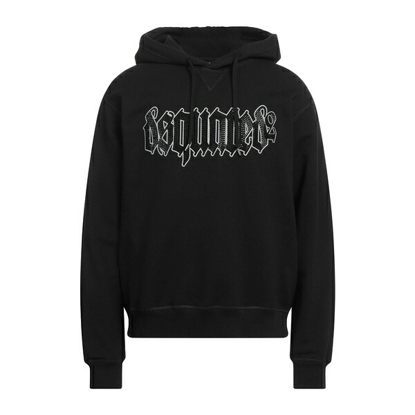 【送料無料】 ディースクエアード メンズ パーカー・スウェットシャツ アウター Sweatshirts Black｜asty