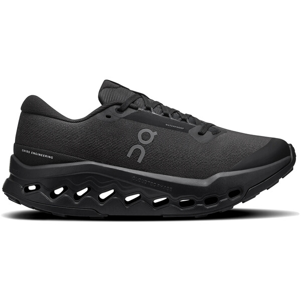 On オン レディース スニーカー  【On Running Cloudsurfer Trail 2 Waterproof Black (Women)】  サイズ US_W_11 Black/Black
