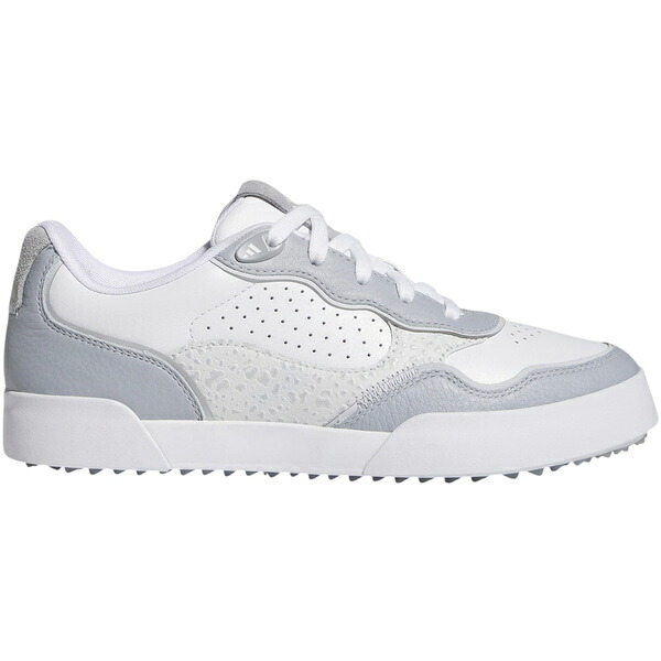 adidas アディダス レディース スニーカー  【adidas Retrocross 25 Spikeless Golf White Halo Silver (Women\u0027s)】  大いさ US_6.5(23.5糎) Cloud White/Halo Silver/Dash Grey レディース靴-スニーカー