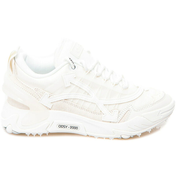 OFF-WHITE オフホワイト レディース スニーカー  【OFF-WHITE Odsy-2000 White (Women)】  サイズ US_7(24.0cm) White