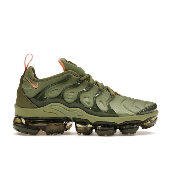 Nike ナイキ レディース スニーカー  【Nike Air VaporMax Plus Alligator (Women)】  サイズ US_8(25.0cm) Alligator/Medium Olive/Orange Trance