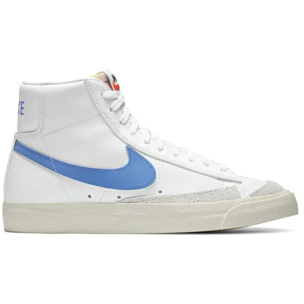 Nike ナイキ レディース スニーカー  【Nike Blazer 77 Mid Vintage Like Mike (Women\u0027s)】  大いさ US_7.5(24.5珊) White/Royal Pulse/Hyper Crimson/Black レディース靴-スニーカー
