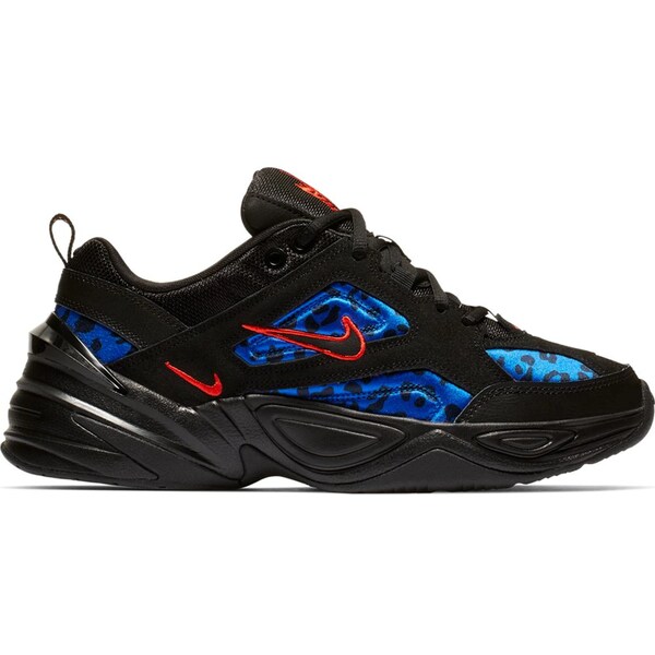 Nike ナイキ レディース スニーカー  【Nike M2K Tekno Black Leopard (Women\u0027s)】  大いさ US_W_11 Black/Habanero Red-Racer Blue 靴-レディース靴