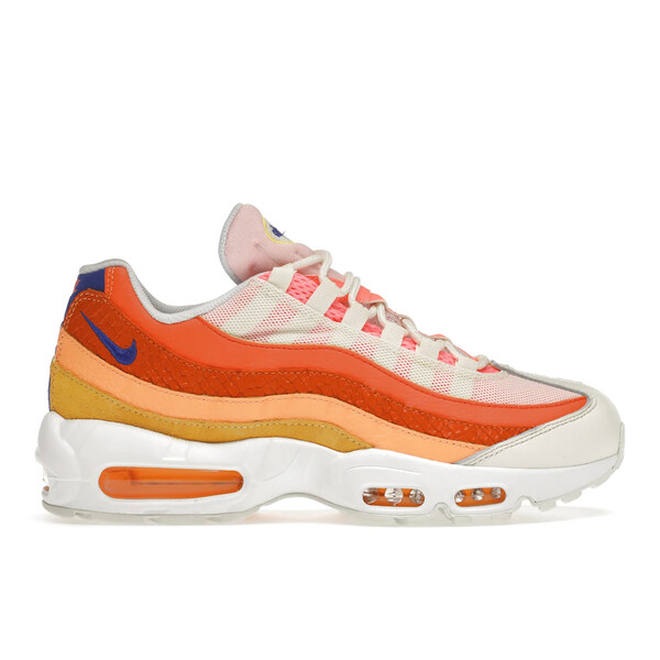 Nike ナイキ レディース スニーカー  【Nike Air Max 95 Campfire Orange (Women)】  サイズ US_6.5(23.5cm) Campfire Orange-Racer Blue-Sail