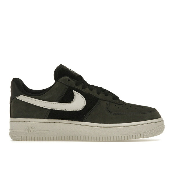 Nike ナイキ レディース スニーカー  【Nike Air Force 1 Low Black Light Bone Faux Fur (Women\u0027s)】  大きさ US_8(25.0糎) Black/Light Bone