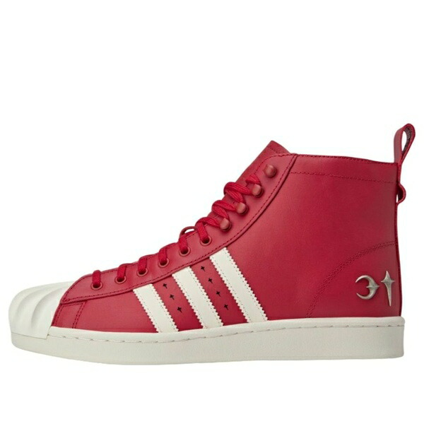 adidas アディダス メンズ スニーカー 【adidas x Thug Club Superstar Boot Luxe 'Red' JP6518】 サイズ US_9.5(27.5cm)|asty