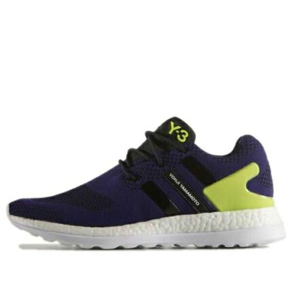 adidas アディダス メンズ スニーカー Purple/Green/White 【adidas Y-3 PureBoost ZG Knit 'Purple White' AQ5730】 サイズ US_9.5(27.5cm)|asty