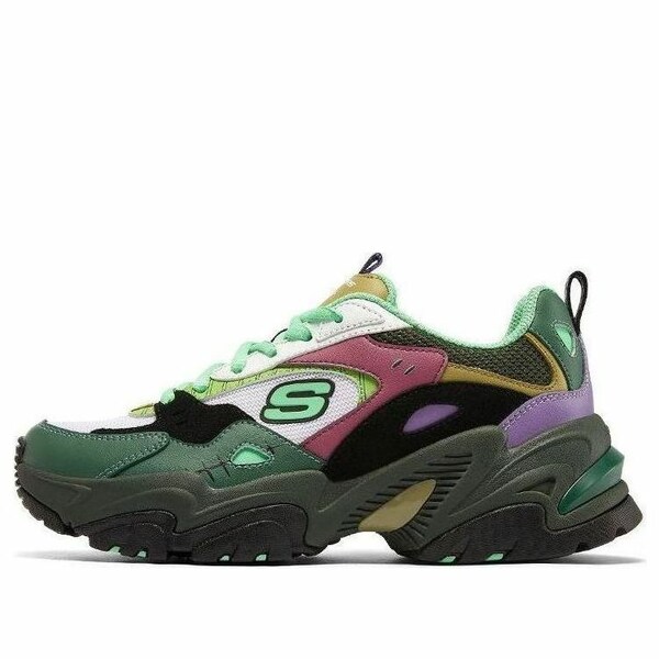 Skechers スケッチャーズ レディース スニーカー  【(WMNS) Skechers Stamina V2 x One Piece \u0027Green Multicolor\u0027 896034-BKMT】  大きさ US_5.5(22.5糎)