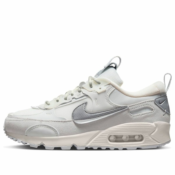 Nike ナイキ レディース スニーカー  【(WMNS) Nike Air Max 90 Futura \u0027White Metallic Silver\u0027 FB1877-110】  大きさ US_6.5(23.5糎)