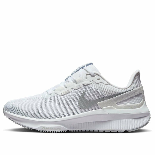 Nike ナイキ レディース スニーカー  【(WMNS) Nike Air Zoom Structure 25 Wide \u0027White Metallic Silver\u0027 FN7996-100】  大きさ US_5(22.0糎)