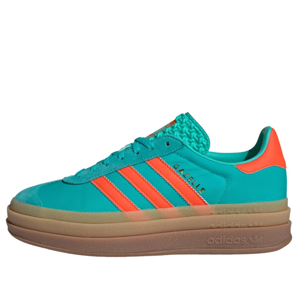 adidas アディダス レディース スニーカー  【(WMNS) adidas Gazelle Bold \u0027Mint Rush Impact Orange\u0027 IG4386】  大きさ US_W_10