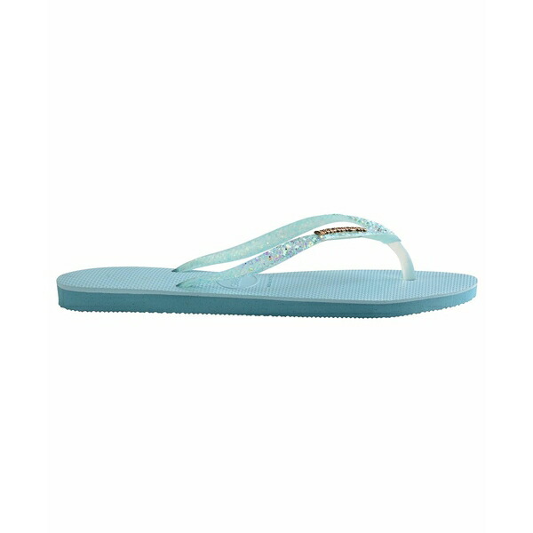 安心発送】 ハワイアナス レディース サンダル シューズ Women's Slim Glitter Flourish Sandals Nautical  Blue www.nwhswa.com