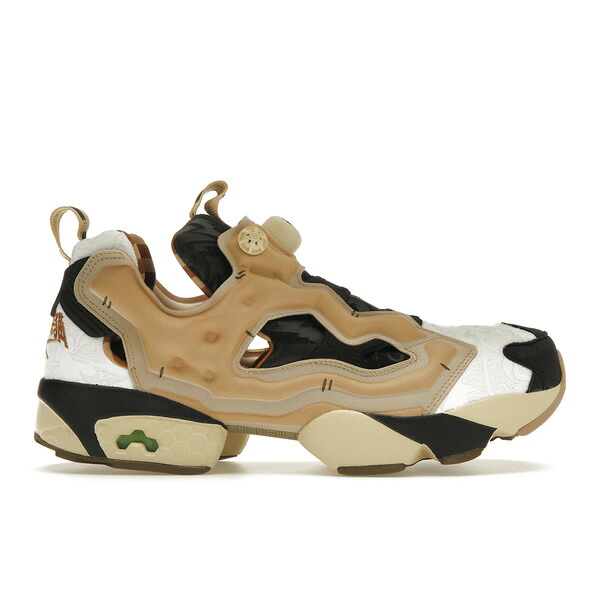 Reebok リーボック メンズ スニーカー  【Reebok Instapump Fury Kung Fu Panda】  大きさ US_11(29.0糎) Tan/White/Black