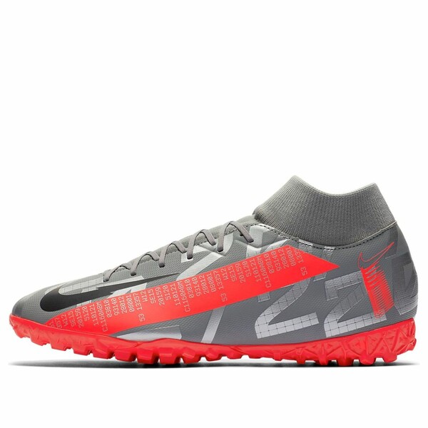 Nike ナイキ メンズ スニーカー 【Nike Mercurial Superfly 7 Academy TF Turf \u0027Grey Red\u0027 AT7978-906】  大きさ US_6(24.0糎)