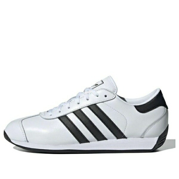 adidas アディダス メンズ スニーカー 【adidas Country 2 \u0027White Black\u0027 IG4549】  大いさ US_11.5(29.5糎) スニーカー-靴-メンズ靴