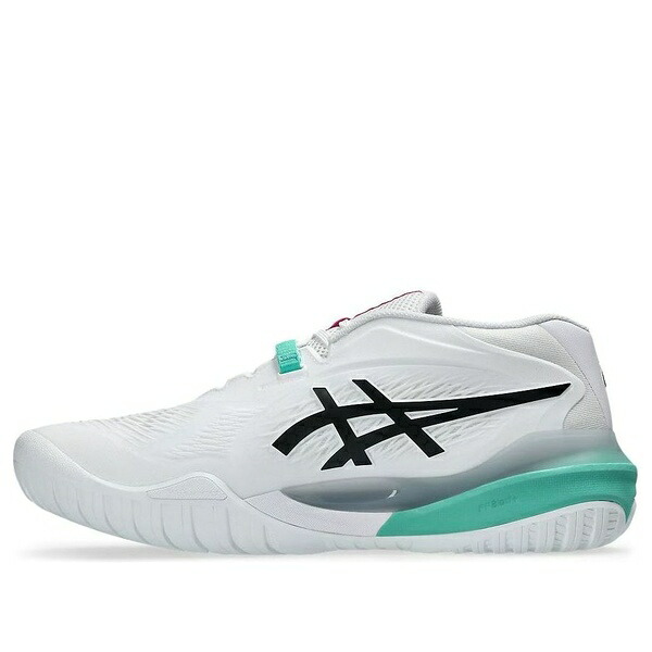 ASICS アシックス メンズ スニーカー 【ASICS Gel-Resolution X \u0027White Aurora Green\u0027 1041A481-103】  大いさ US_9(27.0糎) メンズ靴-靴