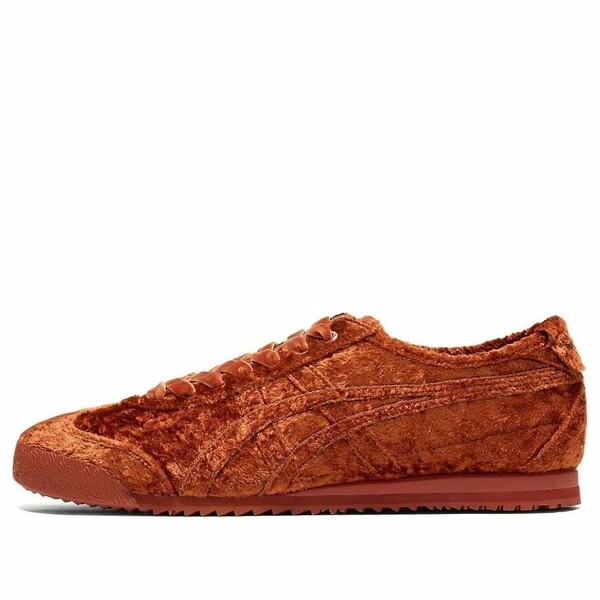Onitsuka Tiger オニツカタイガー メンズ スニーカー 【Onitsuka Tiger Mexico 66 Velvet \u0027Brown\u0027 1183C270-200】  大いさ US_9.5(27.5糎) 靴-スニーカー-メンズ靴