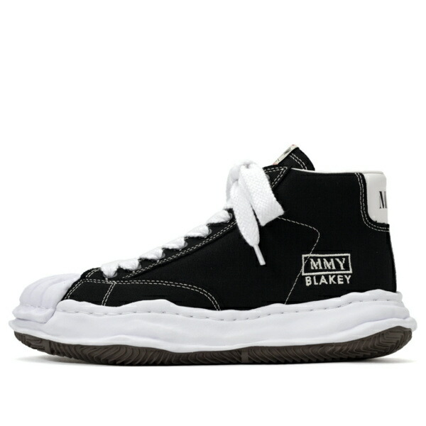 Maison MIHARA YASUHIRO ミハラヤスヒロ メンズ スニーカー 【Maison MIHARA YASUHIRO BLAKEY OG Sole Canvas High-top Sneaker Black A08FW736-BLK】  サイズ US_11.5(29.5cm)