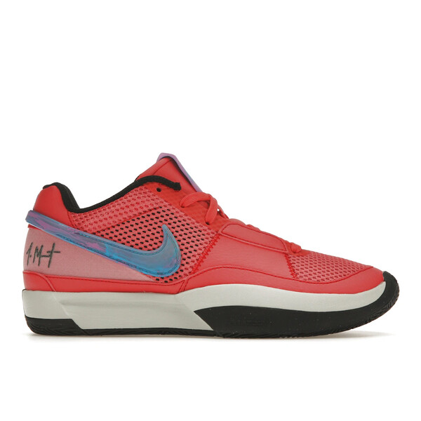 Nike ナイキ メンズ スニーカー 【Nike Ja 1 Fuel】 サイズ US_M_16 Ember Glow/Blue Lightning-Light Silver-Black｜asty