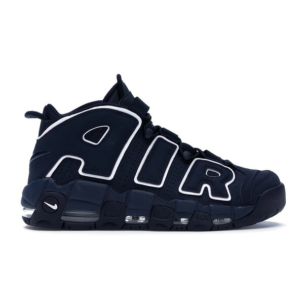 Nike ナイキ メンズ スニーカー 【Nike Air More Uptempo Obsidian】 サイズ US_9.5(27.5cm) Obsidian/White|asty