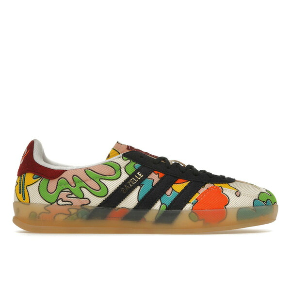 adidas アディダス メンズ スニーカー 【adidas Gazelle Indoor Sean Wotherspoon】 サイズ US_11.5(29.5cm) Ecru Tint/Shadow Navy/Gum｜asty