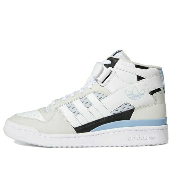 adidas アディダス メンズ スニーカー  【adidas Forum Mid \u0027White Ambient Sky\u0027 H01679】  大きさ US_5(23.0糎)