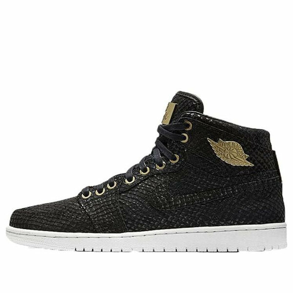 Air Jordan ジョーダン メンズ スニーカー Black/Metallic Gold 【Air Jordan 1 Retro High OG Pinnacle 705075-030】  サイズ US_10.5(28.5cm)