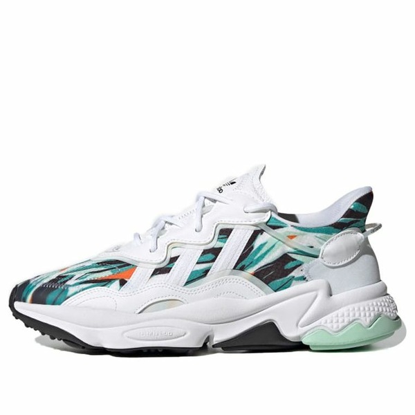 adidas アディダス メンズ スニーカー 【adidas Ozweego 'Geometric Jungle Leaf Print' FZ4089】 サイズ US_5.5(23.5cm)｜asty