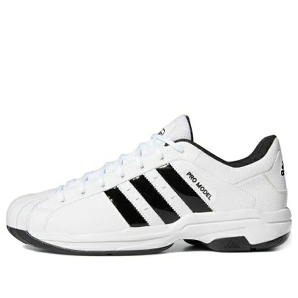 adidas アディダス メンズ スニーカー  【adidas Pro Model 2G Low \u0027White Black\u0027 FX4981】  大きさ US_10(28.0糎)