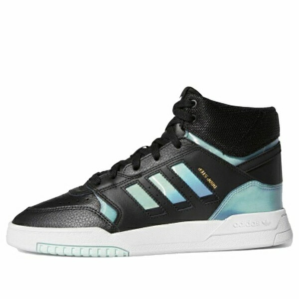 adidas アディダス レディース スニーカー Black/Blue 【(WMNS) adidas originals Drop Step 'Black Blue' EG3635】 サイズ US_7(24.0cm)画像
