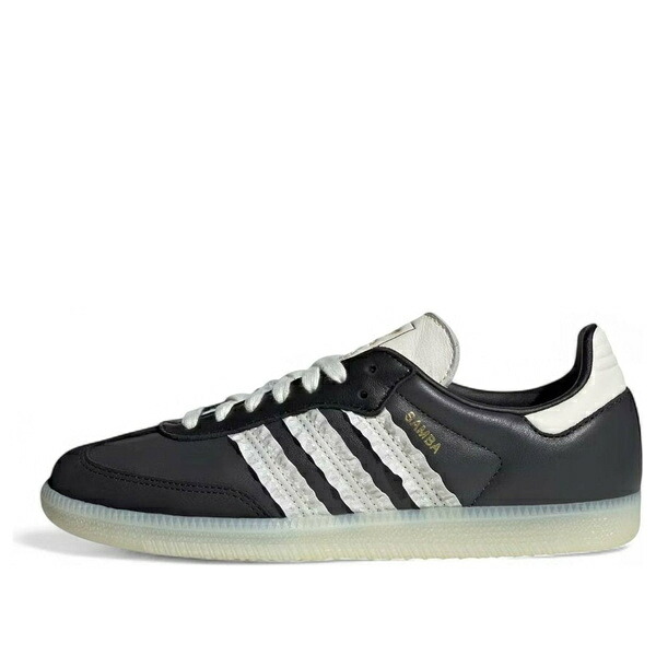 adidas アディダス レディース スニーカー  【(WMNS) adidas Samba \u0027Ruffle Stripes Pack Black Off White\u0027 JR8831】  大きさ US_W_14