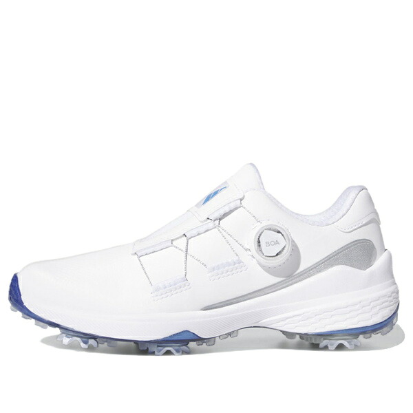 adidas アディダス レディース スニーカー  【(WMNS) adidas ZG23 BOA Golf Shoes \u0027Cloud White Blue Fusion Metallic\u0027 GZ2171】  大きさ US_8(25.0糎)