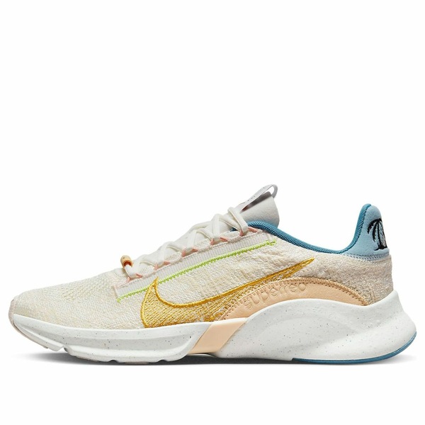 Nike ナイキ レディース スニーカー  【(WMNS) Nike SuperRep Go 3 Flyknit Next Nature \u0027Sun Club - White Sanded Gold\u0027 DV1743-171】  大きさ US_6(23.0珊)