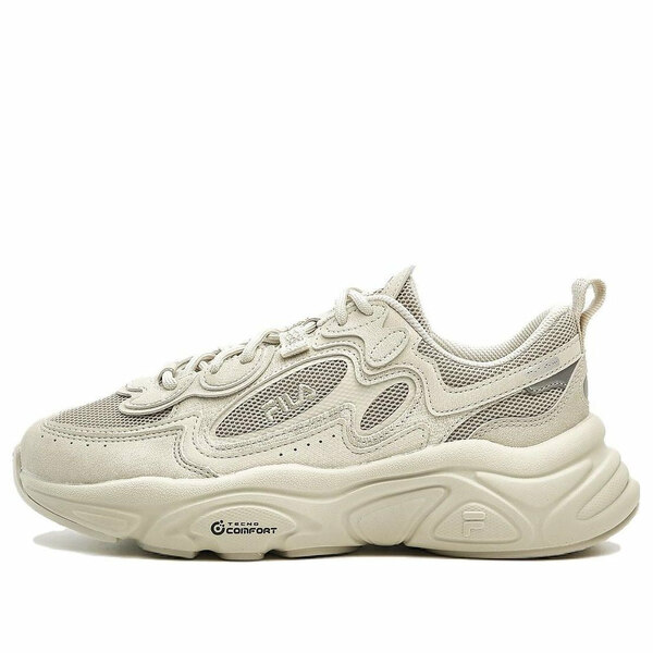 FILA フィラ レディース スニーカー  【(WMNS) FILA MARS 1S Chunky Shoes \u0027Cream White\u0027 F12W332117FOM】  大きさ US_6.5(23.5糎)