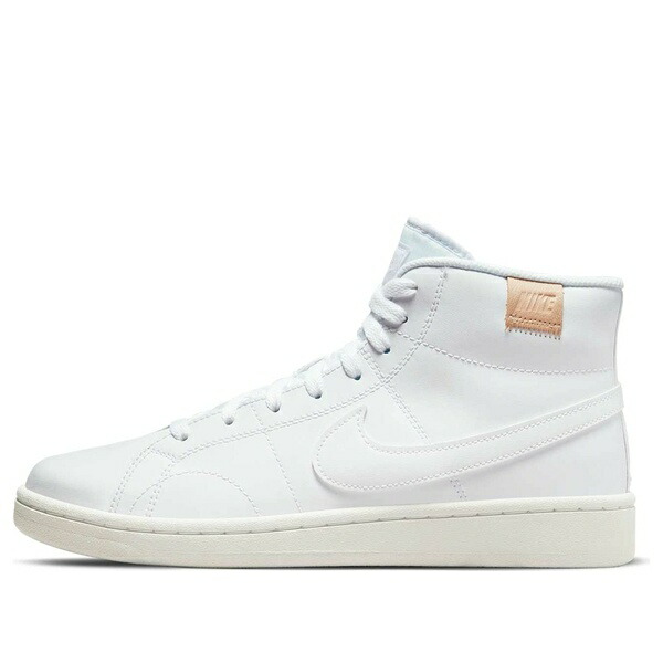 Nike ナイキ レディース スニーカー  【(WMNS) Nike Court Royale 2 Mid \u0027Triple White\u0027 CT1725-100】  大きさ US_8(25.0糎)