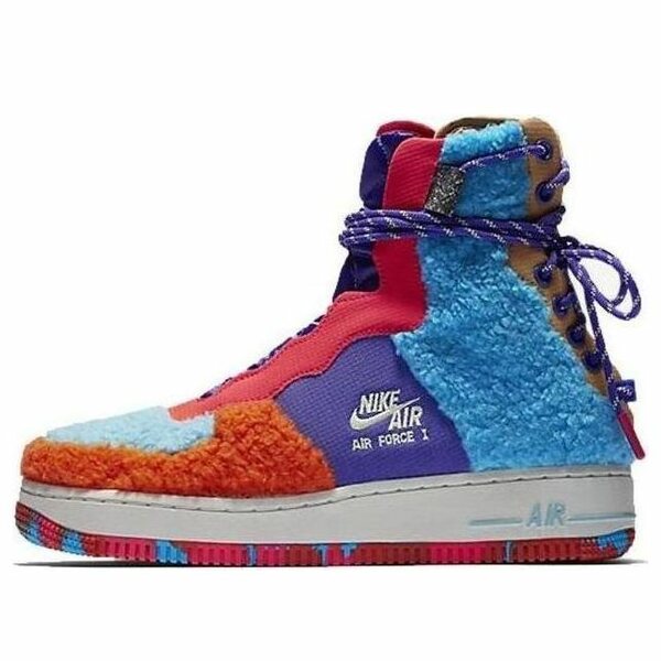 Nike ナイキ レディース スニーカー  【(WMNS) Nike Air Force 1 Rebel XX \u0027Colored Sherpa\u0027 CQ7518-571】  大きさ US_7(24.0糎)