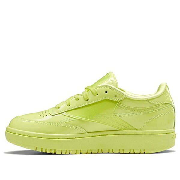Reebok リーボック レディース スニーカー 【(WMNS) Reebok Cardi B x Coated Club C Double 'High Vis Green' H02568】 サイズ US_6(23.0cm)|asty