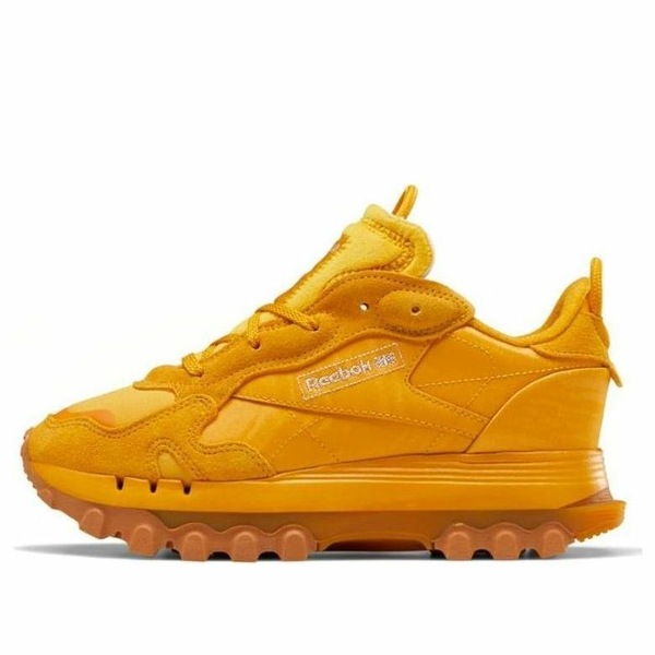 Reebok リーボック レディース スニーカー 【(WMNS) Reebok Cardi B x Classic Leather 'Bright Ochre' GW2912】 サイズ US_9(26.0cm)｜asty