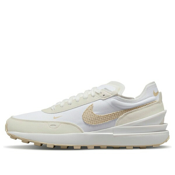 Nike ナイキ レディース スニーカー  【(WMNS) Nike Waffle One \u0027Woven Swoosh\u0027 DM7604-100】  大いさ US_5(22.0糎)