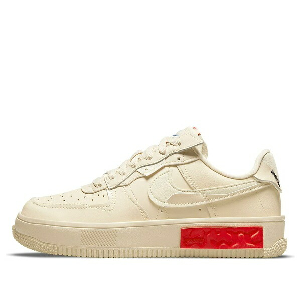 Nike ナイキ レディース スニーカー 【(WMNS) Nike Air Force 1 Fontanka 'Pearl White University Red' DA7024-200】 サイズ US_6.5(23.5cm)｜asty
