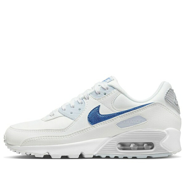 Nike ナイキ レディース スニーカー  【(WMNS) Nike Air Max 90 \u0027White Metallic Blue\u0027 DX0115-100】  大いさ US_W_10.5