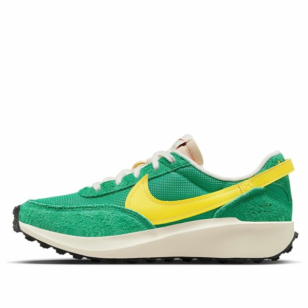 Nike ナイキ レディース スニーカー  【(WMNS) Nike Waffle Debut Vintage \u0027Stadium Green Opti Yellow\u0027 DX2931-300】  大きさ US_9(26.0珊)