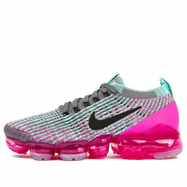 Nike ナイキ レディース スニーカー  【(WMNS) Nike Air VaporMax Flyknit 3 \u0027Gunsmoke Fuchsia\u0027 CI7577-001】  大いさ US_6(23.0糎)