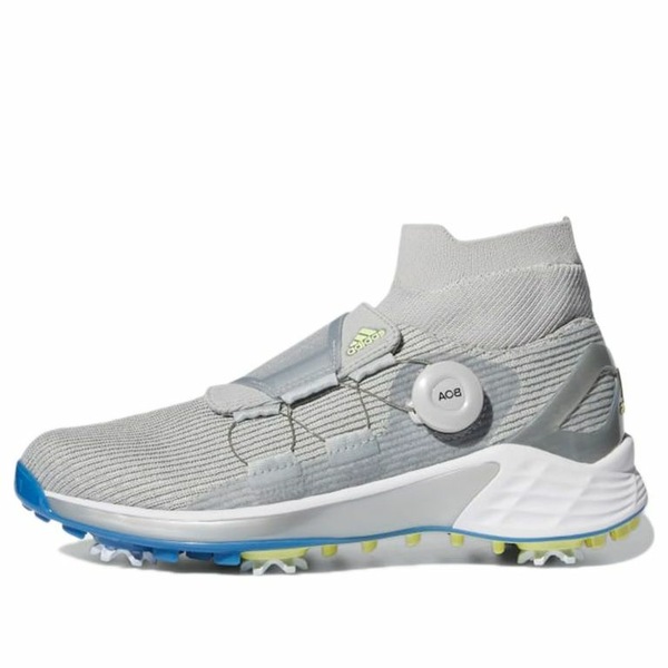 adidas アディダス レディース スニーカー  【(WMNS) adidas ZG 21 Motion Boa Mid \u0027Grey Pulse Yellow\u0027 FZ2189】  大きさ US_7.5(24.5糎)