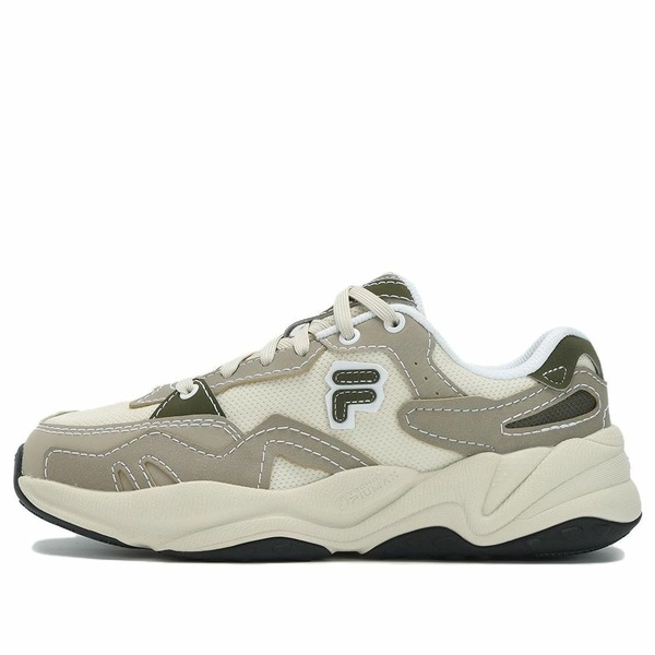 FILA フィラ レディース スニーカー  【(WMNS) FILA Flash Sneakers \u0027Cream White Green\u0027 T12W331103FAT】  大きさ US_8(25.0糎)
