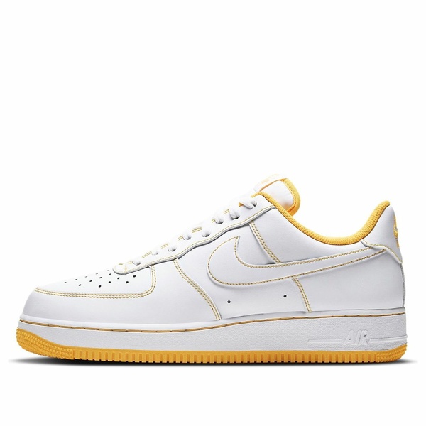 Nike ナイキ メンズ スニーカー エアフォース 【Nike Air Force 1 '07 'Contrast Stitch - White Laser Orange' CV1724-102】 サイズ US_7.5(25.5cm)|asty